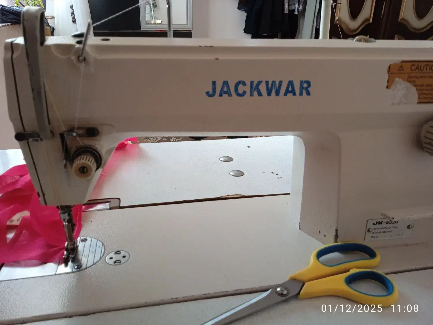 چرخ خیاطی صنعتی جک|چرخ خیاطی و ریسندگی|رضویه, |دیوار