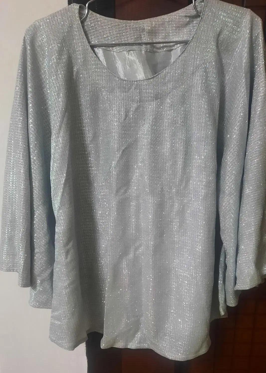 شنل روی لباس پارچه لمه فری سایز  مجلسی|لباس|رشت, لاکان|دیوار