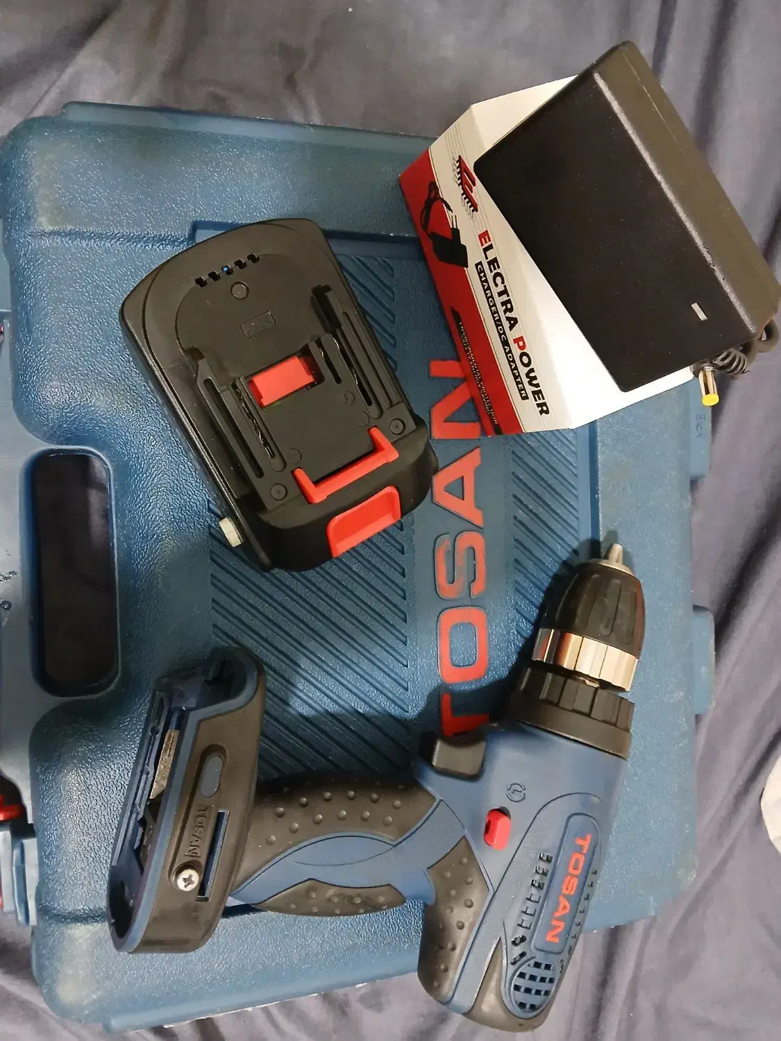 دریل شارژی مدل توسن|ابزارآلات|کرج, اسدآباد|دیوار