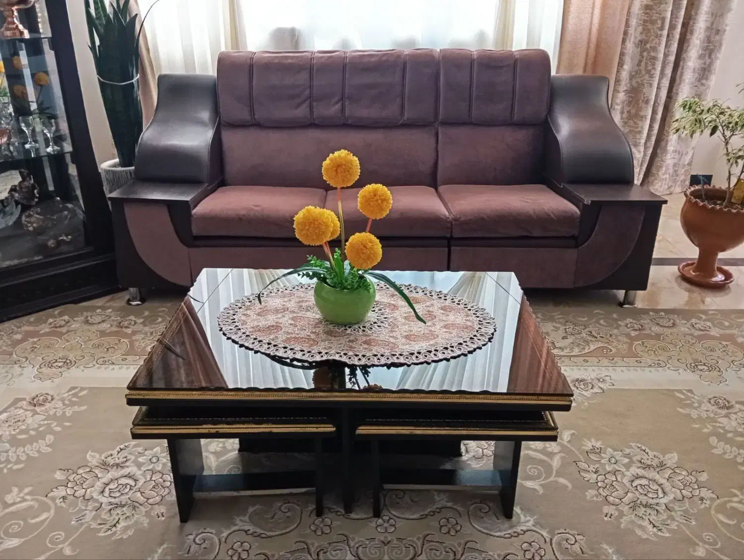 مبل راحتی هفت نفره|مبلمان خانگی و میز عسلی|بجنورد, |دیوار