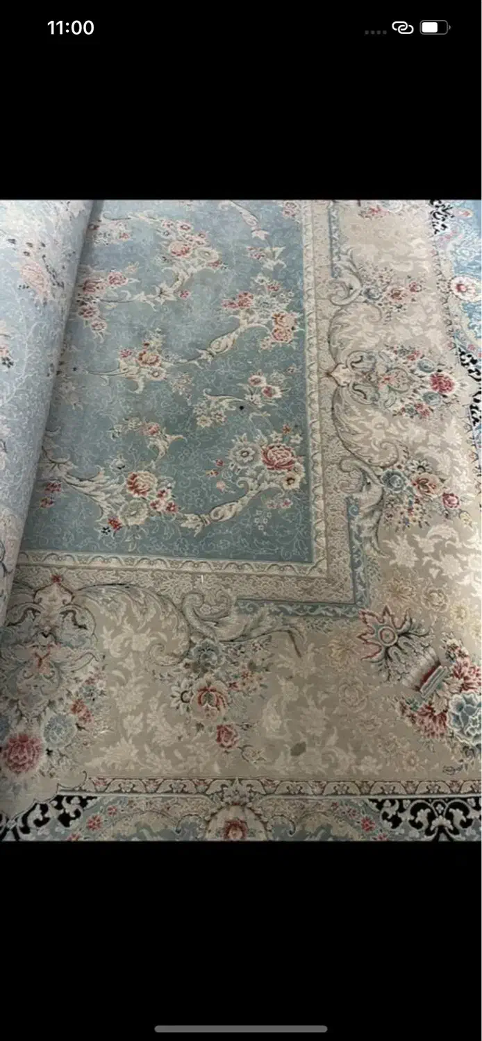 دو تخته فرش ۹متری ۱۲۰۰شانه|فرش|نورآباد, |دیوار