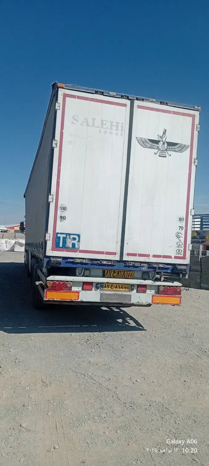 تریلی چادری سه محور|خودرو سنگین|ری, ملکآباد|دیوار