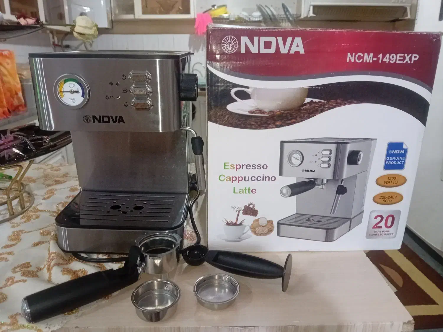 دستگاه اسپرسوساز نوا|سماور، چای‌ساز، قهوه‌ساز|ارومیه, |دیوار