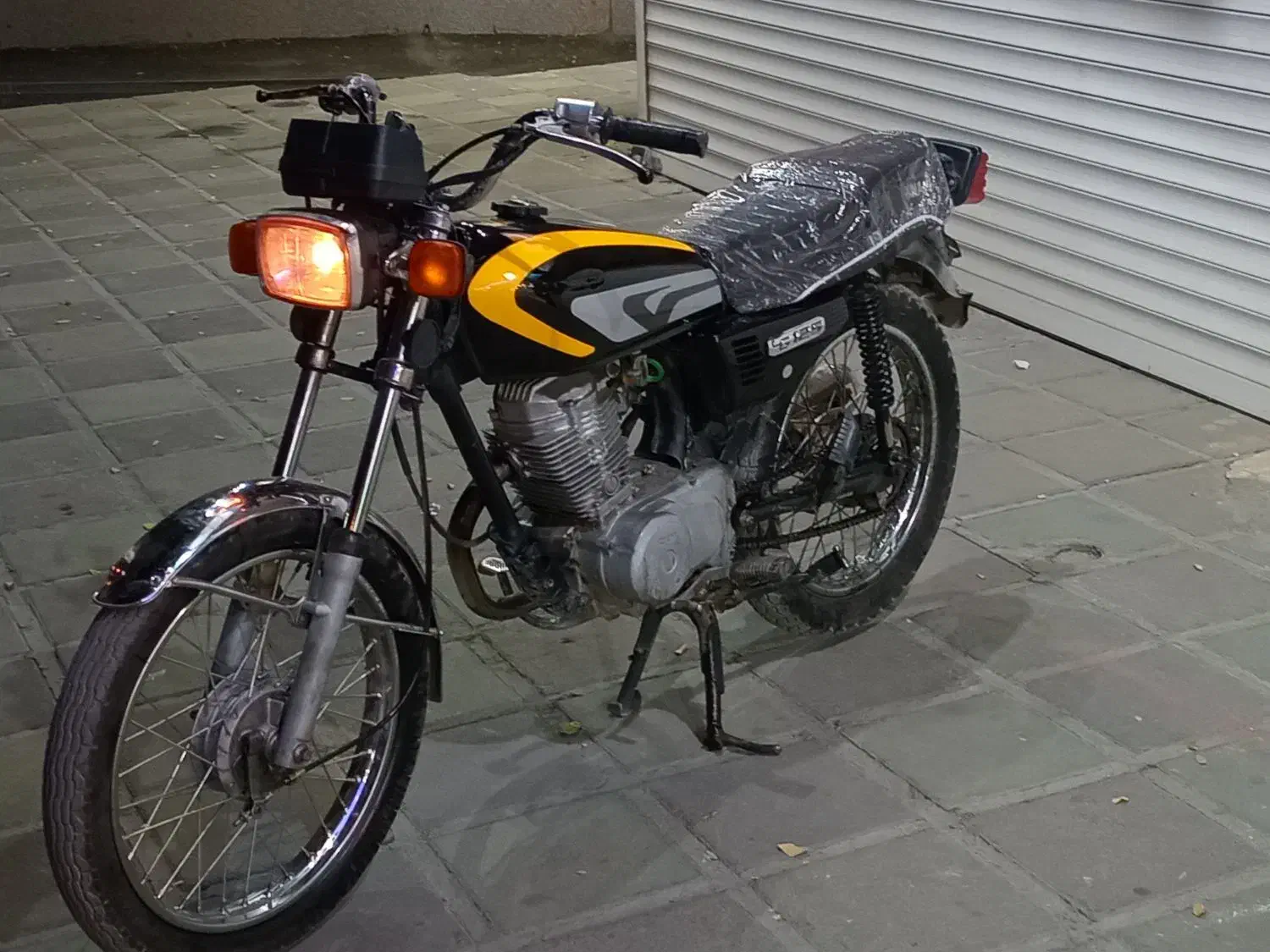 موتور 150 دستی مزایده|موتورسیکلت|سنندج, |دیوار