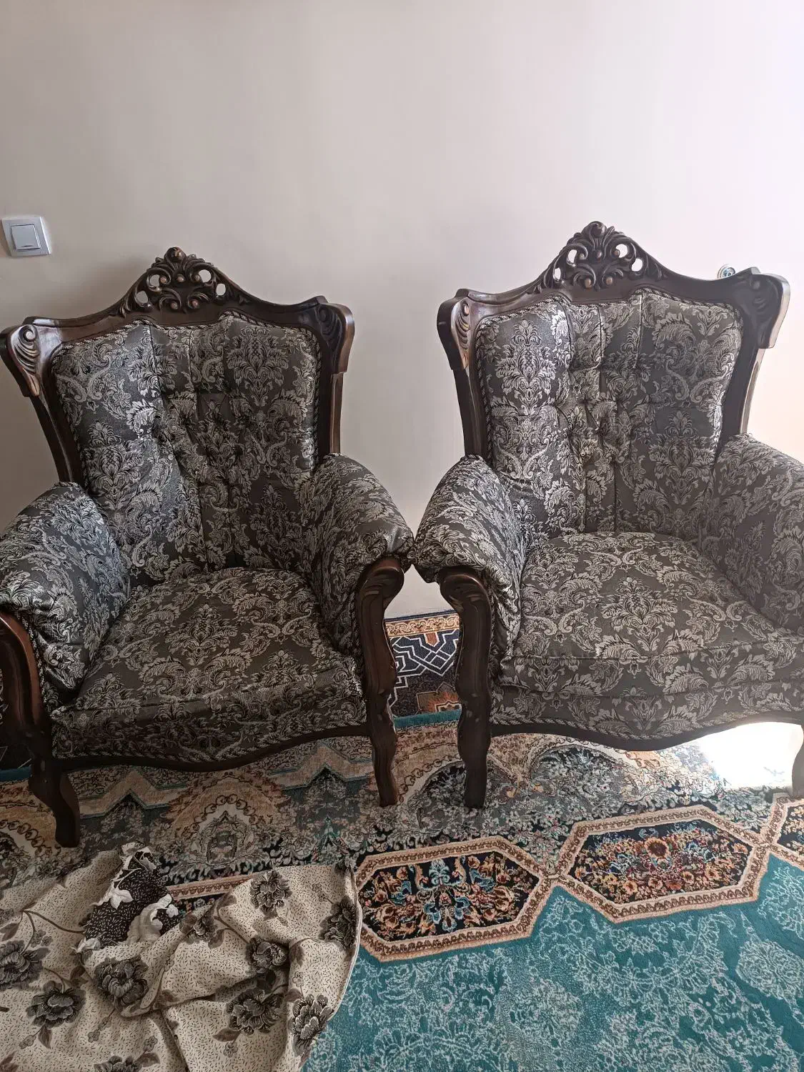 مبل ۸ نفره|مبلمان خانگی و میز عسلی|فولادشهر, B5|دیوار