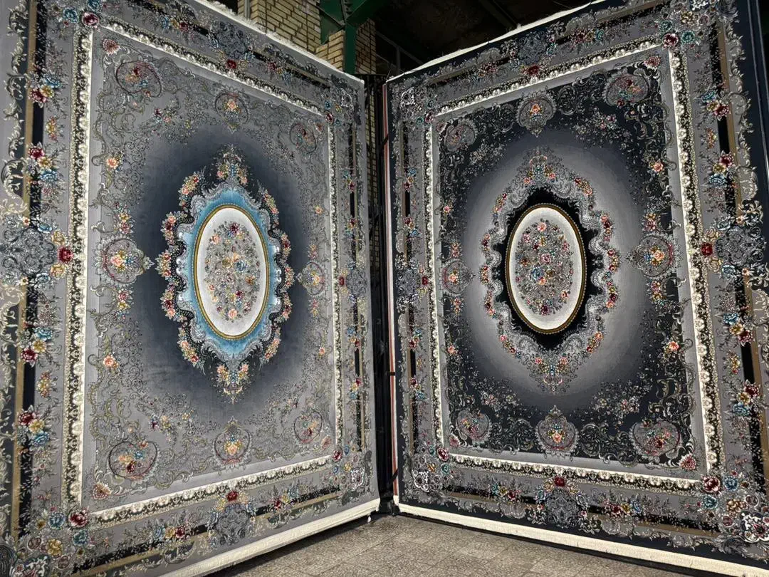 قرش ۷۰۰شونه کاشان اکبند ۹متری مناسب برای جهزایه|فرش|اردبیل, |دیوار