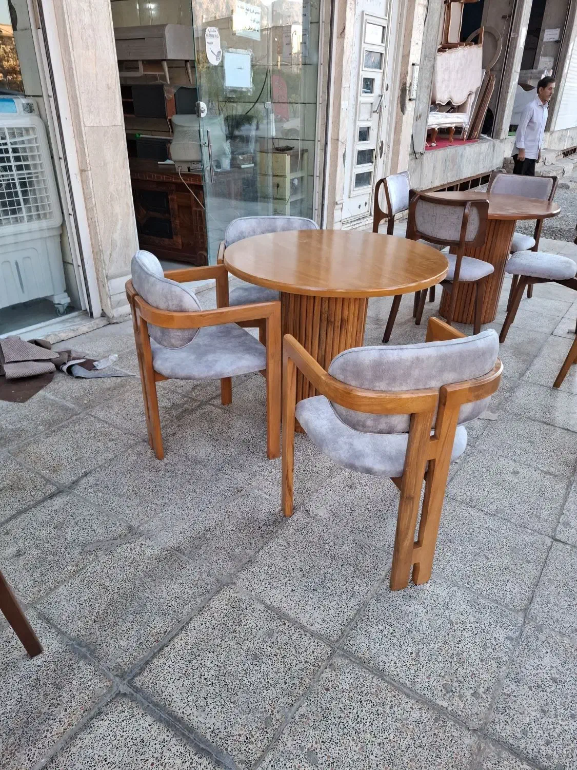 غذاخوری حصیری. حصیری غذاخوری ناهار خوری|میز و صندلی غذاخوری|خرم‌آباد, |دیوار