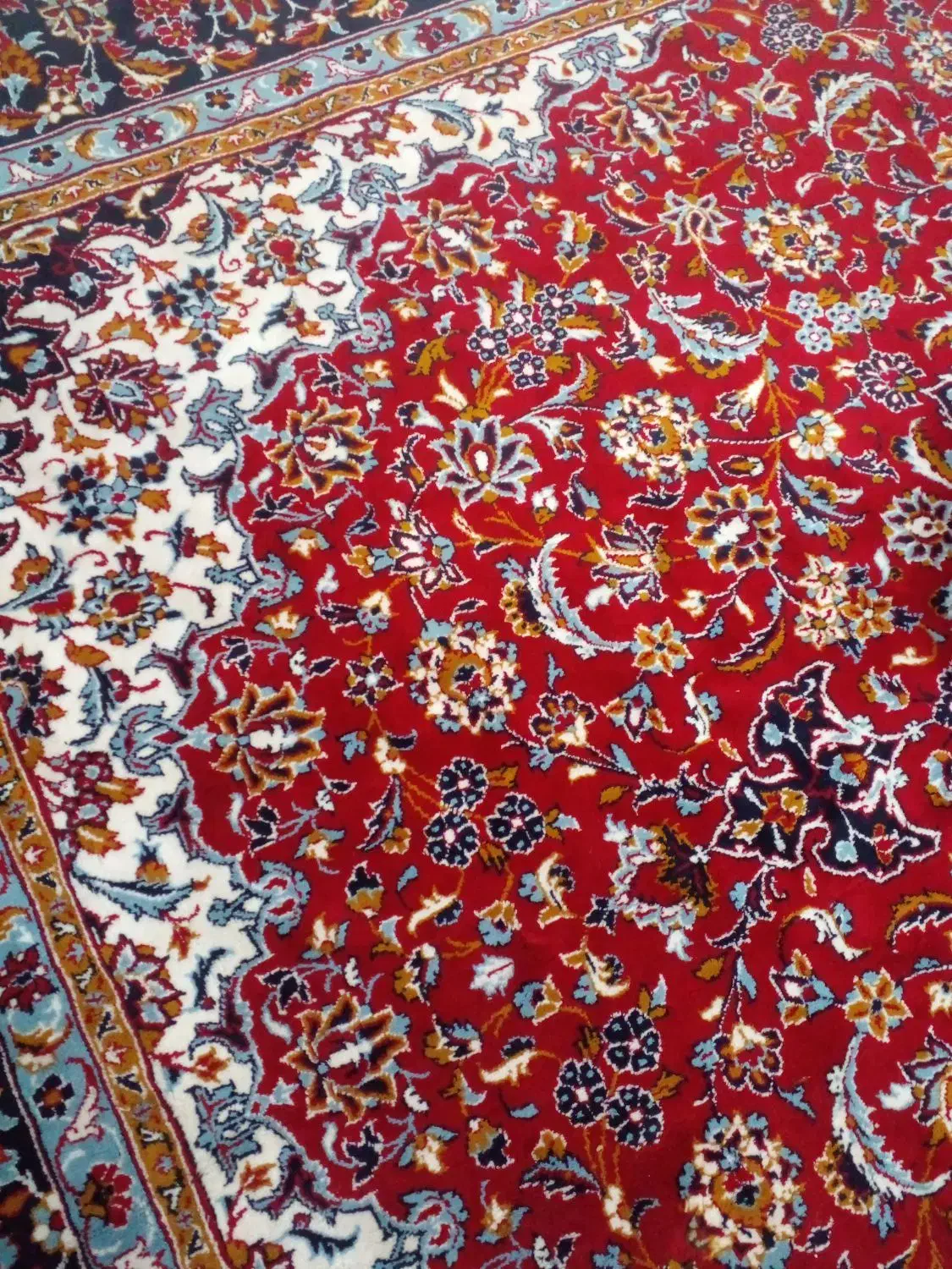 فرش ۱۲متری تمیز سالم شسته شده|فرش|یزد, |دیوار