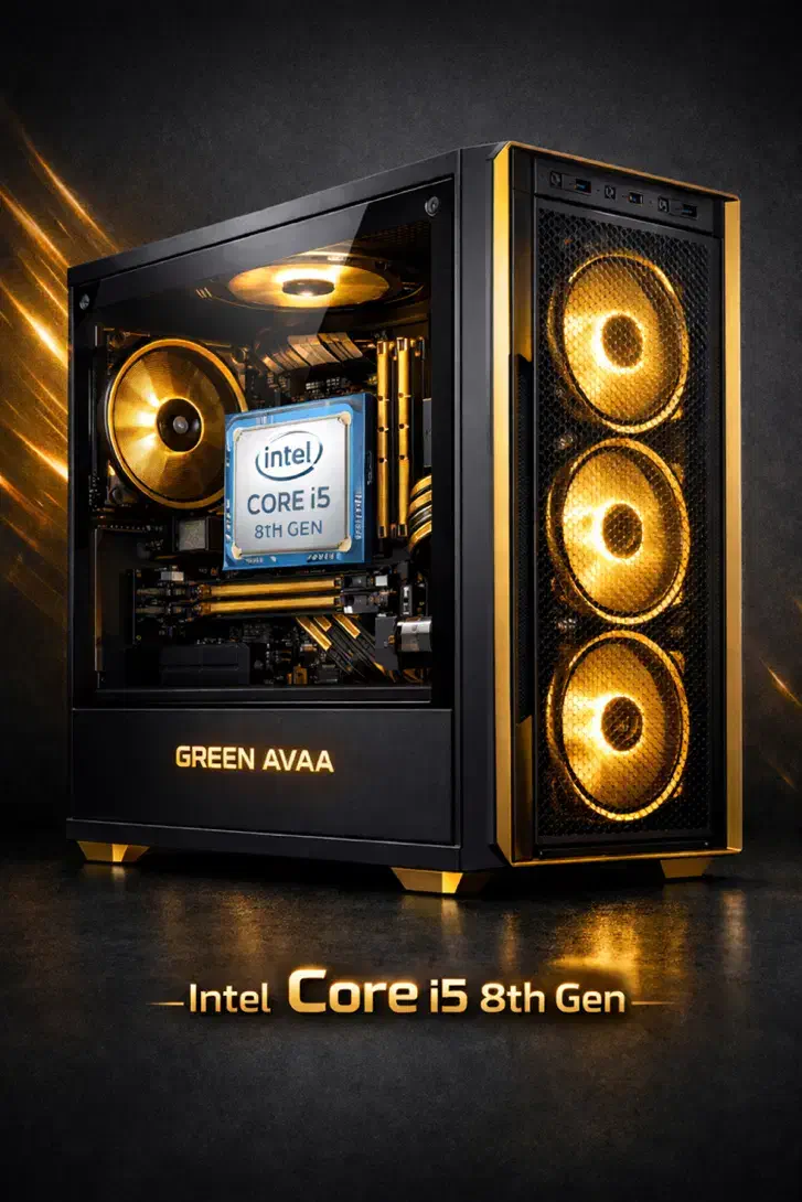 کیس اداری اسمبل شده مدل I5 8400|رایانه رومیزی|کرمان, |دیوار