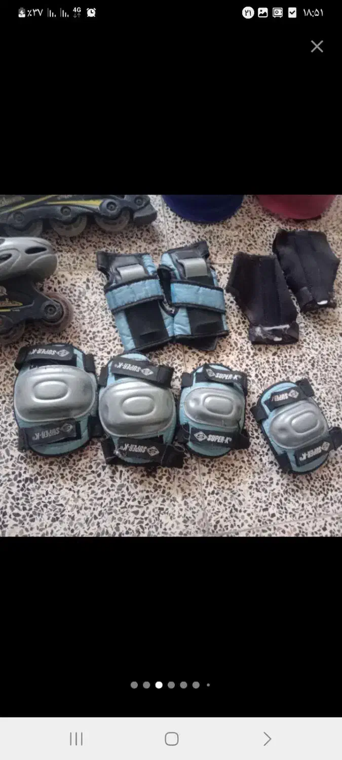 اسکیت با تمام وسایل|دوچرخه، اسکیت، اسکوتر|خرمآباد, |دیوار