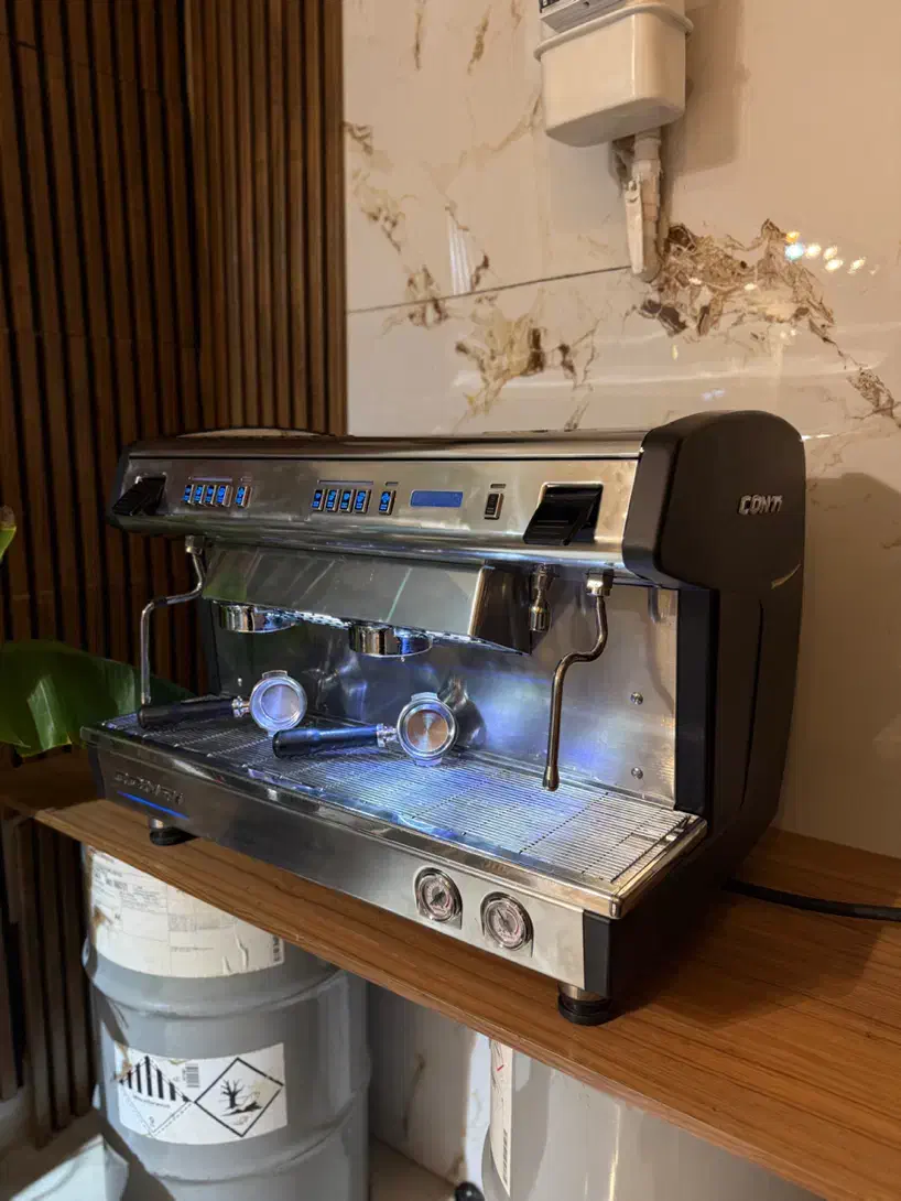 فروش اسپرسو کنتی X1 دوگروپ با ضمانت|کافی‌شاپ و رستوران|قم, شاه سید علی|دیوار