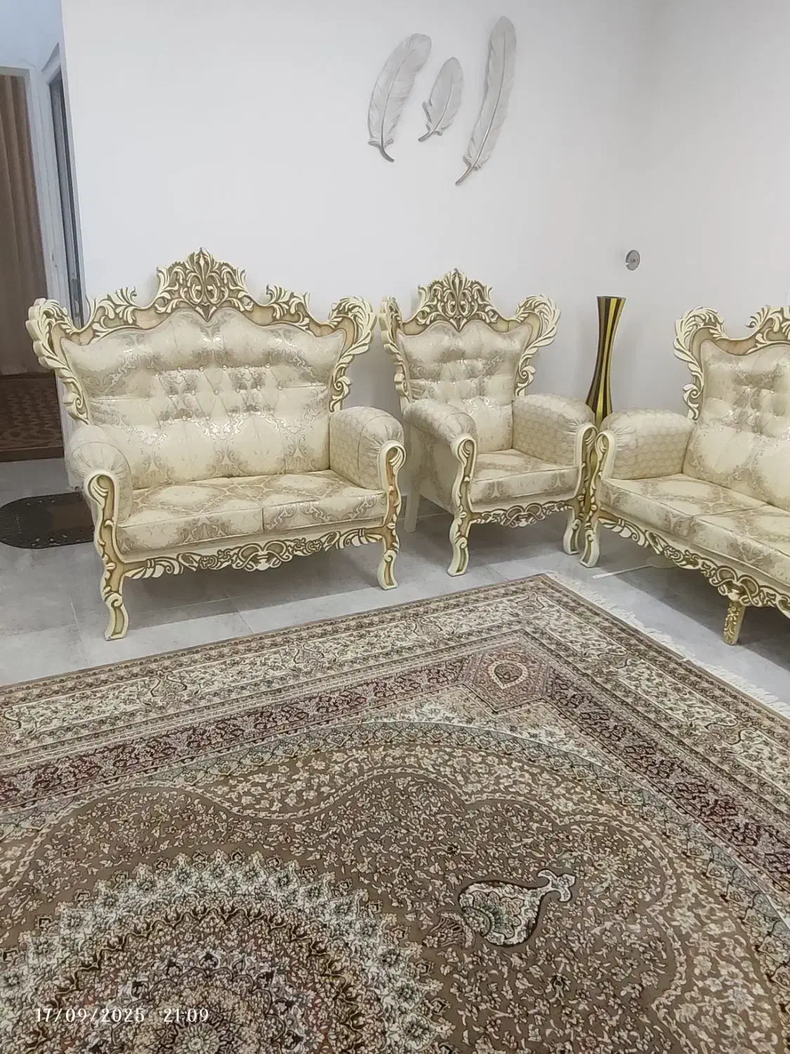 مبل سلطنتی|مبلمان خانگی و میز عسلی|زاهدان, |دیوار