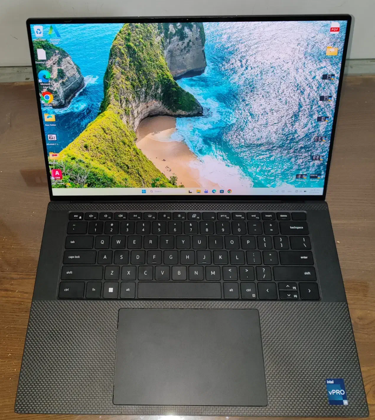 لپ تاپ لمسی دل پرسیژن ۵۵۷۰ با core i9 و 8GB گرافیک|رایانه همراه|تهران, پونک|دیوار