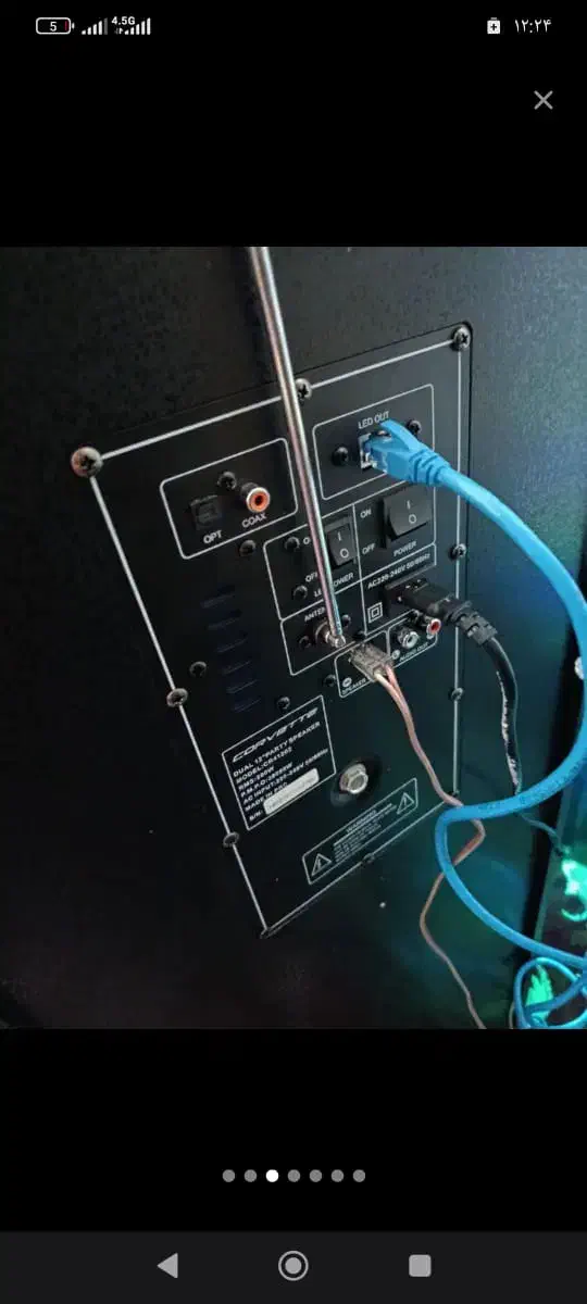 اسپکر بزرگ|سیستم صوتی خانگی|شیراز, سیاه سنگ|دیوار