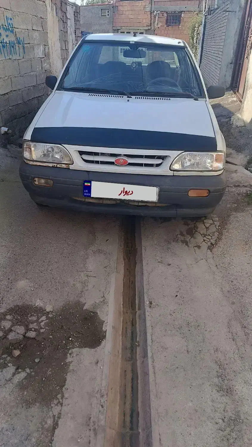 پراید 83سفید|خودرو سواری و وانت|مینودشت, |دیوار