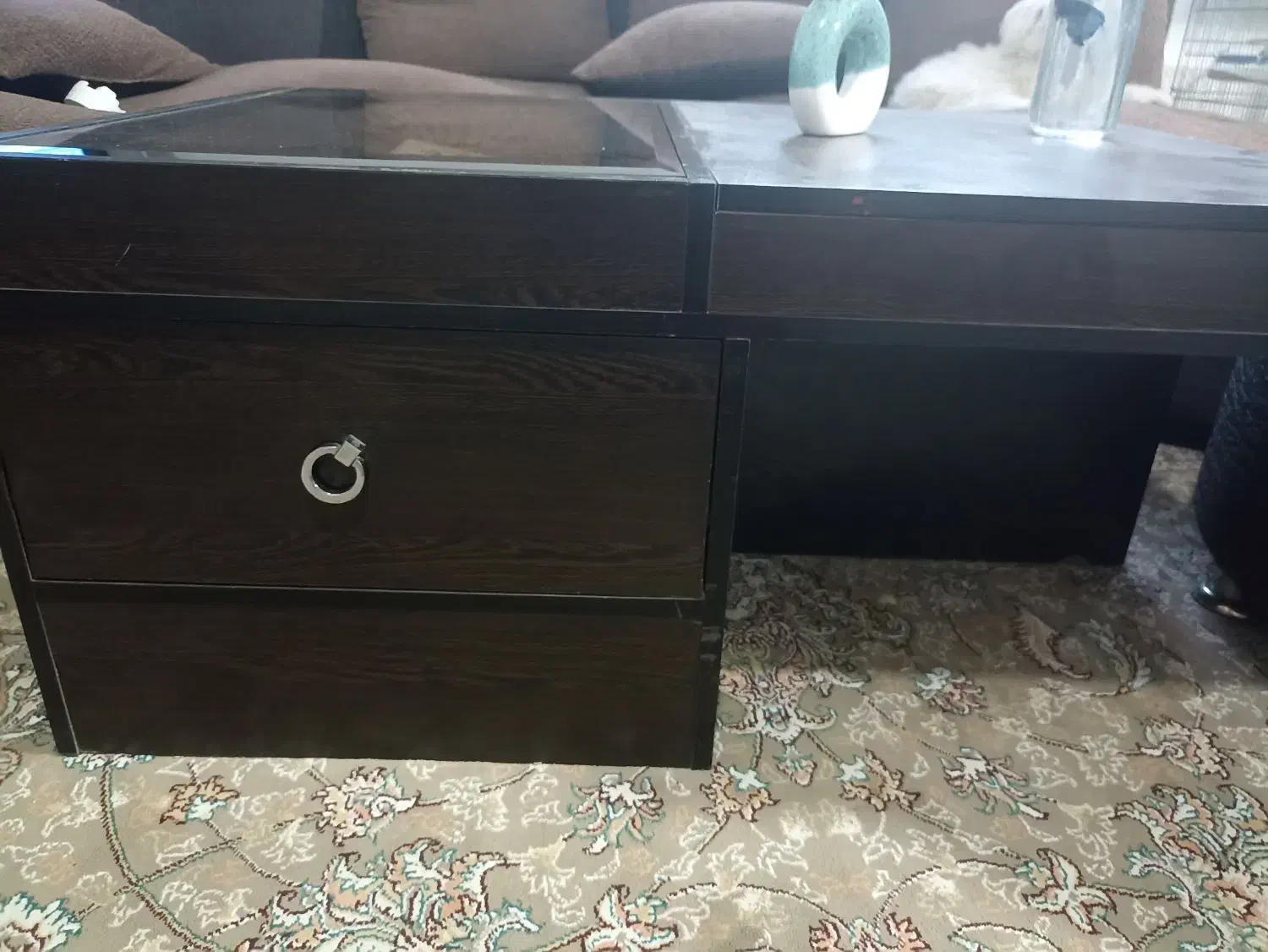 میز جلو مبلی با تخته نرد|مبلمان خانگی و میز عسلی|ساوه, |دیوار