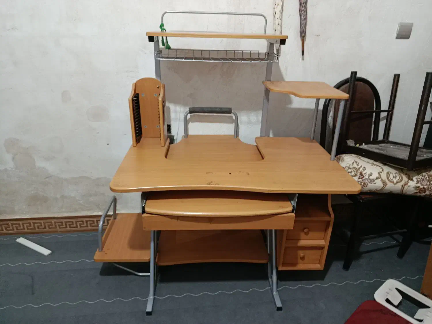 میز مطالعه و کامپیوتر|میز تحریر و کامپیوتر|یاسوج, |دیوار