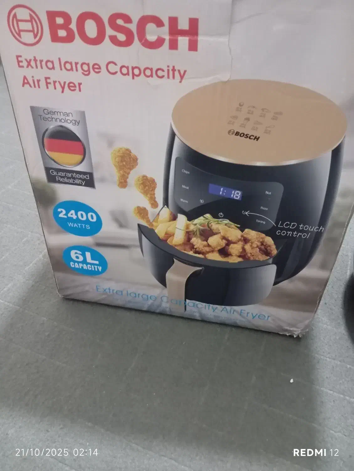 سرخکن بدون روغن بوش|اجاق گاز و لوازم برقی پخت‌وپز|آبادان, |دیوار