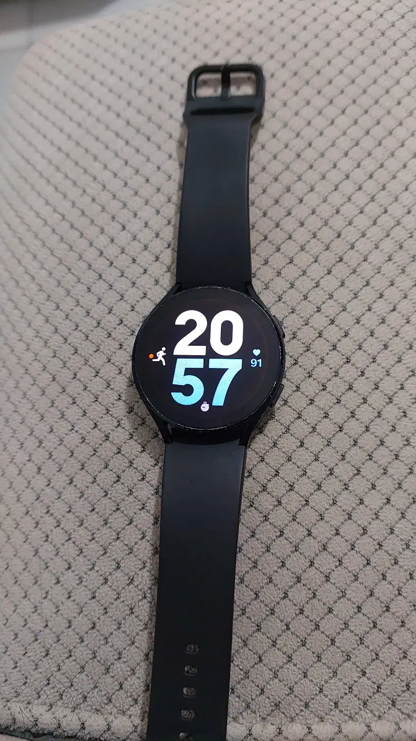 سامسونگ واچ سری۴ با۲بند سیلیکونی سبز و سفید|ساعت|سیرجان, |دیوار