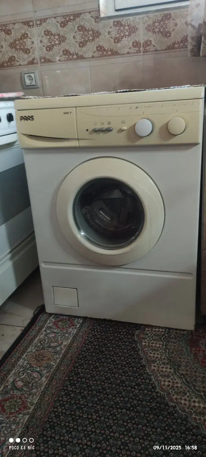 ماشین لباسشویی پارس|ماشین لباسشویی و خشککن لباس|خلخال, |دیوار