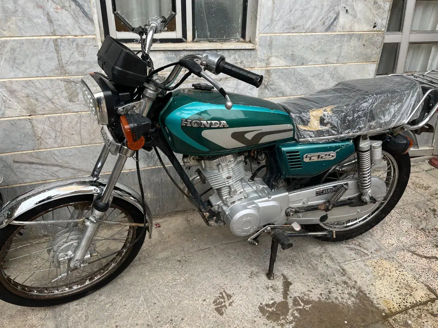 کبیرمدل93مزایده|موتورسیکلت|تاکستان, |دیوار