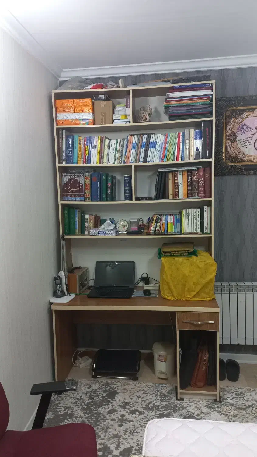 کتابخانه فول MDF|کتابخانه، شلف، قفسه‌های دیواری|تهران, سعادت‌آباد|دیوار