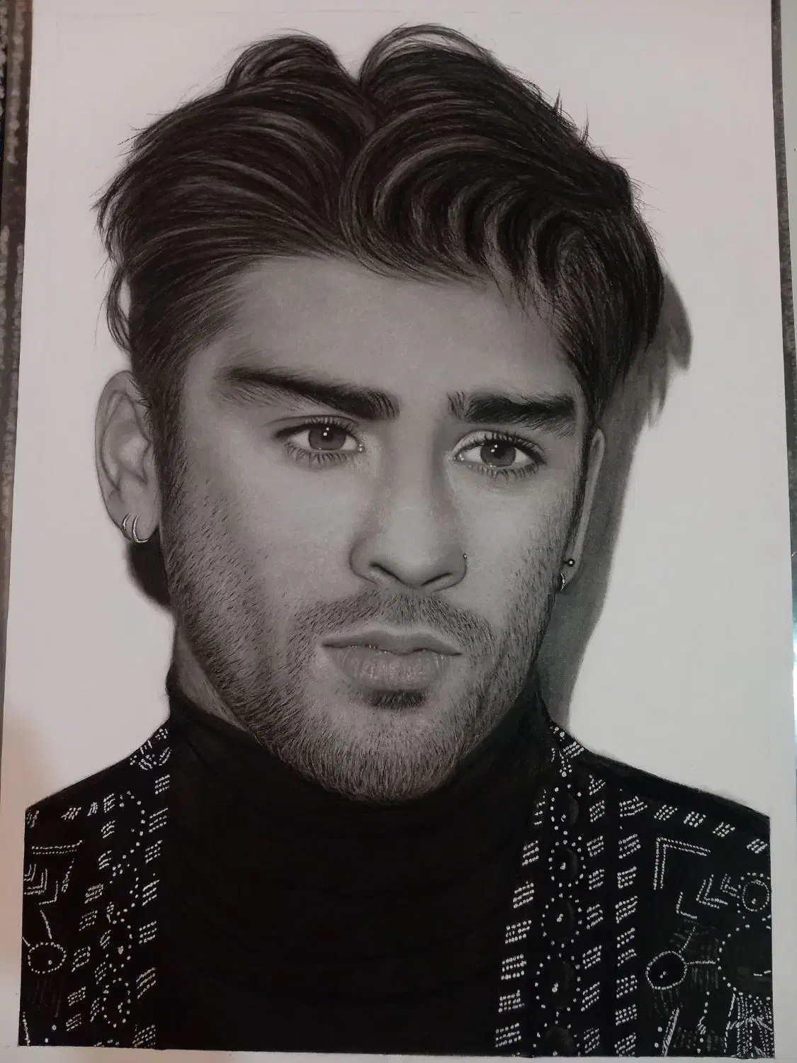 نقاشی سیاه قلم|تابلو، نقاشی، عکس|گرگان, |دیوار