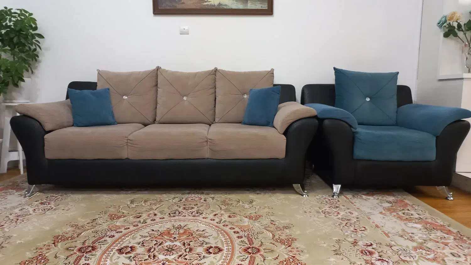 مبل و میز جلو مبلی|مبلمان خانگی و میز عسلی|سنندج, |دیوار