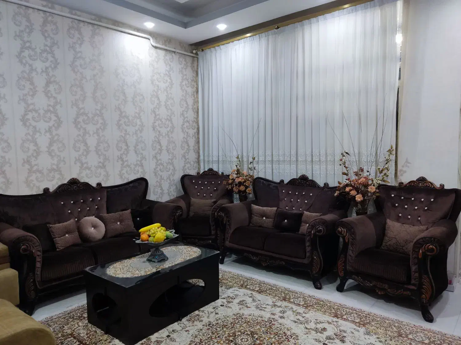 مبل سلطنتی ۷ نفره|مبلمان خانگی و میز عسلی|مرودشت, ابوذر شمالی‎|دیوار