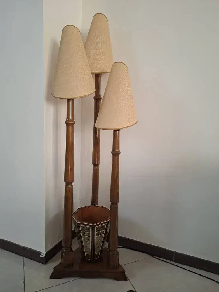 آباژور ۳ شعله|چراغ خواب و آباژور|کرج, اصفهانی‌ها|دیوار