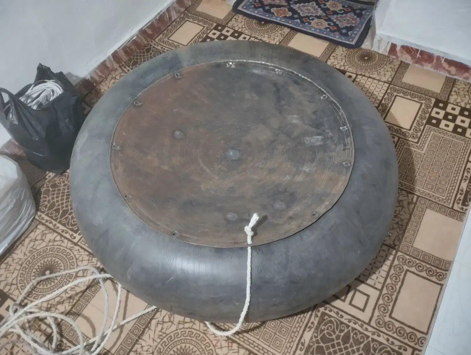 تور دامی ماهیگیری به همراه تیوب ده تن|ماهیگیری|کرمانشاه, |دیوار