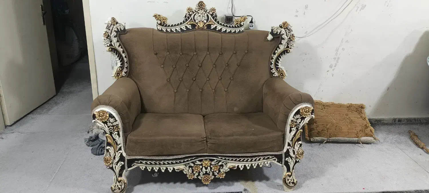 مبل سلطنتی|مبلمان خانگی و میز عسلی|میناب, |دیوار