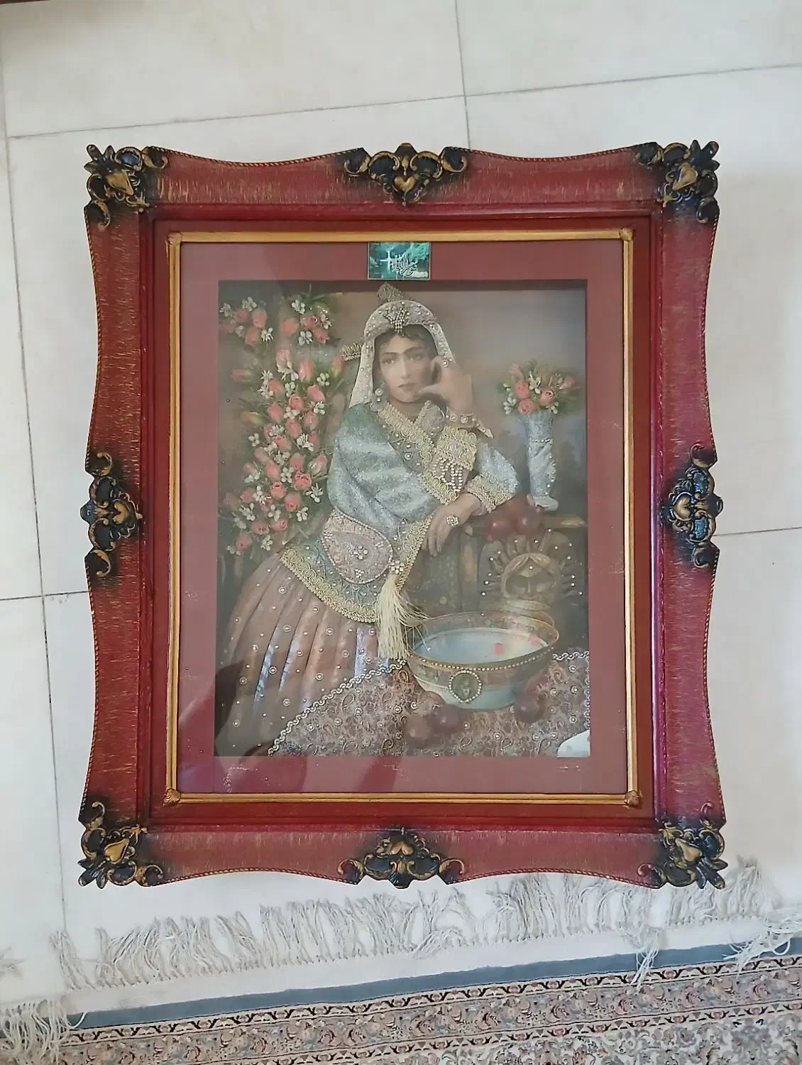 پوستر سه بعدی طرح قاجار|تابلو، نقاشی، عکس|چهاردانگه (تهران), |دیوار