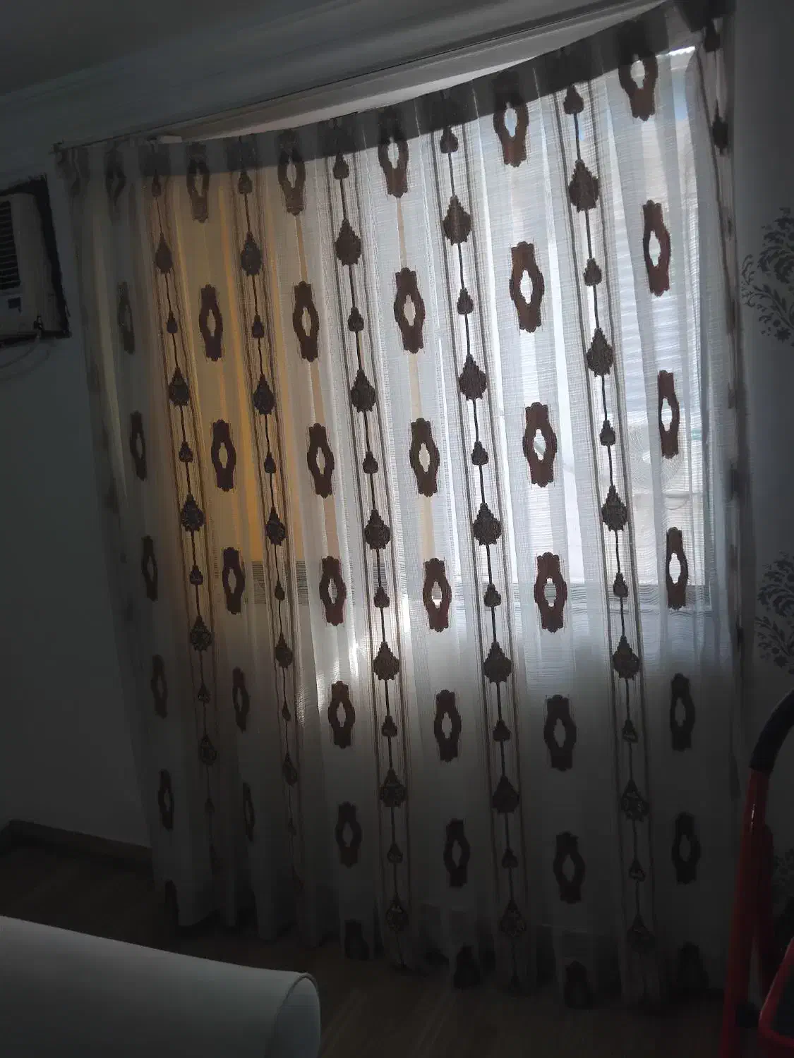 پرده طرح دار|پرده، رانر، رومیزی|رشت, سلیمانداراب|دیوار