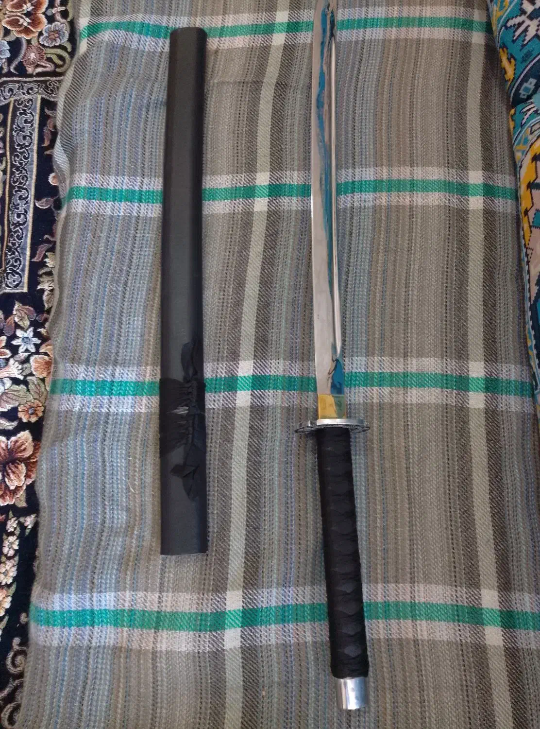 شمشیرورزشی واکیزاشی فولادی|کلکسیون و سرگرمی|خاش, |دیوار