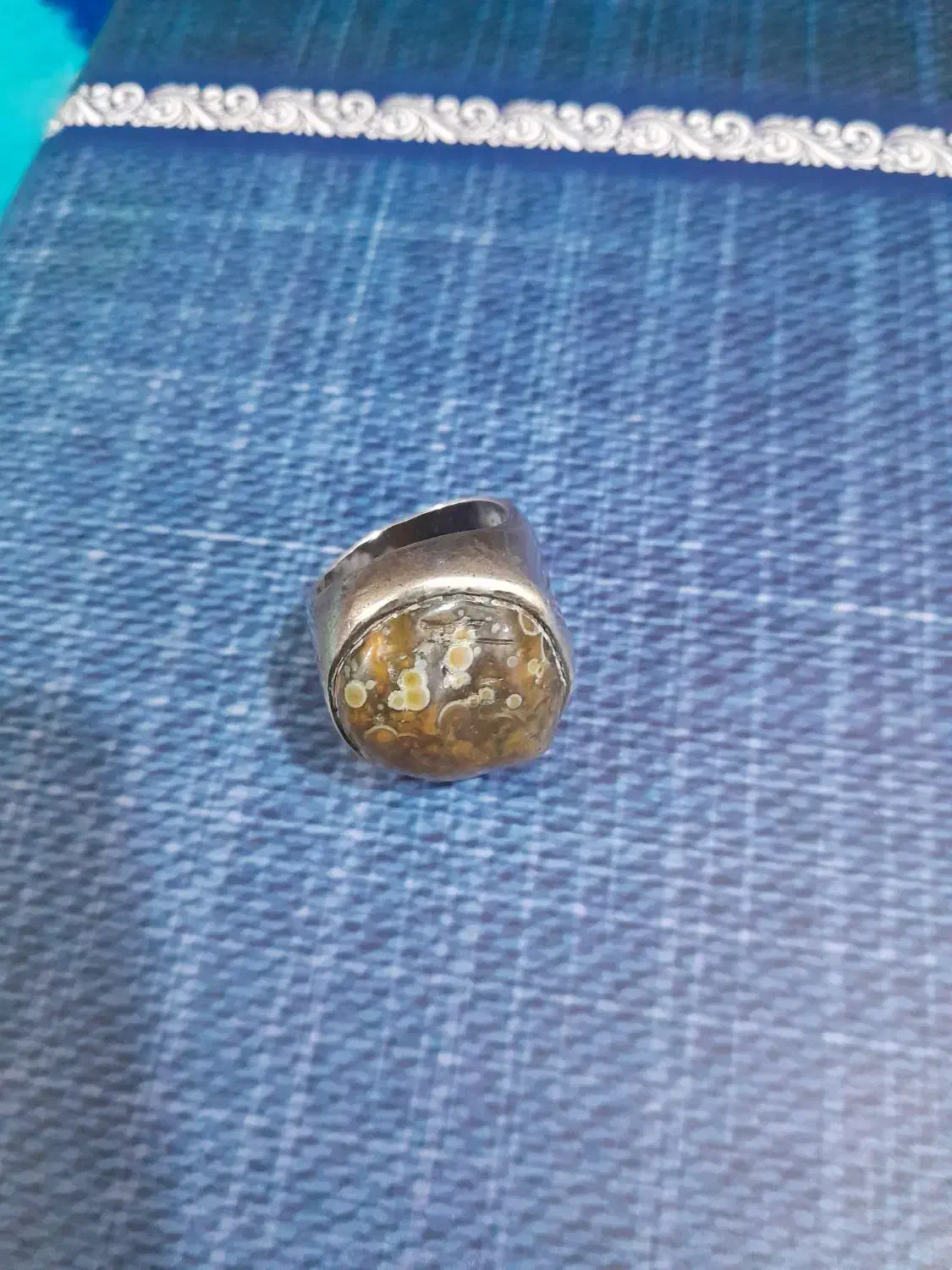 انگشتر جزع قدیمی کمیاب|بدلیجات|کارون, |دیوار