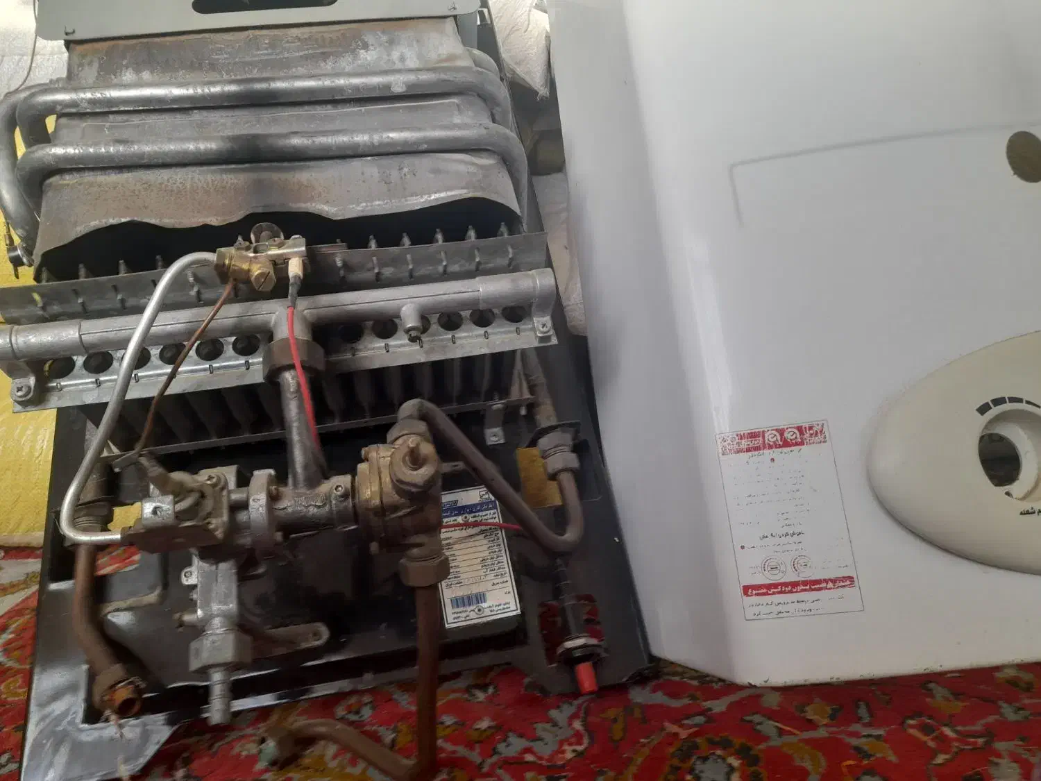 آبگرمکن فوری|آبگرمکن، پکیج، شوفاژ|پائین جام, |دیوار