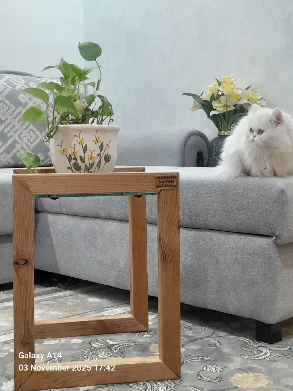 میز جلو مبلی۱عدد میز عسلی۲عدد|مبلمان خانگی و میز عسلی|دماوند, گیلاوند|دیوار