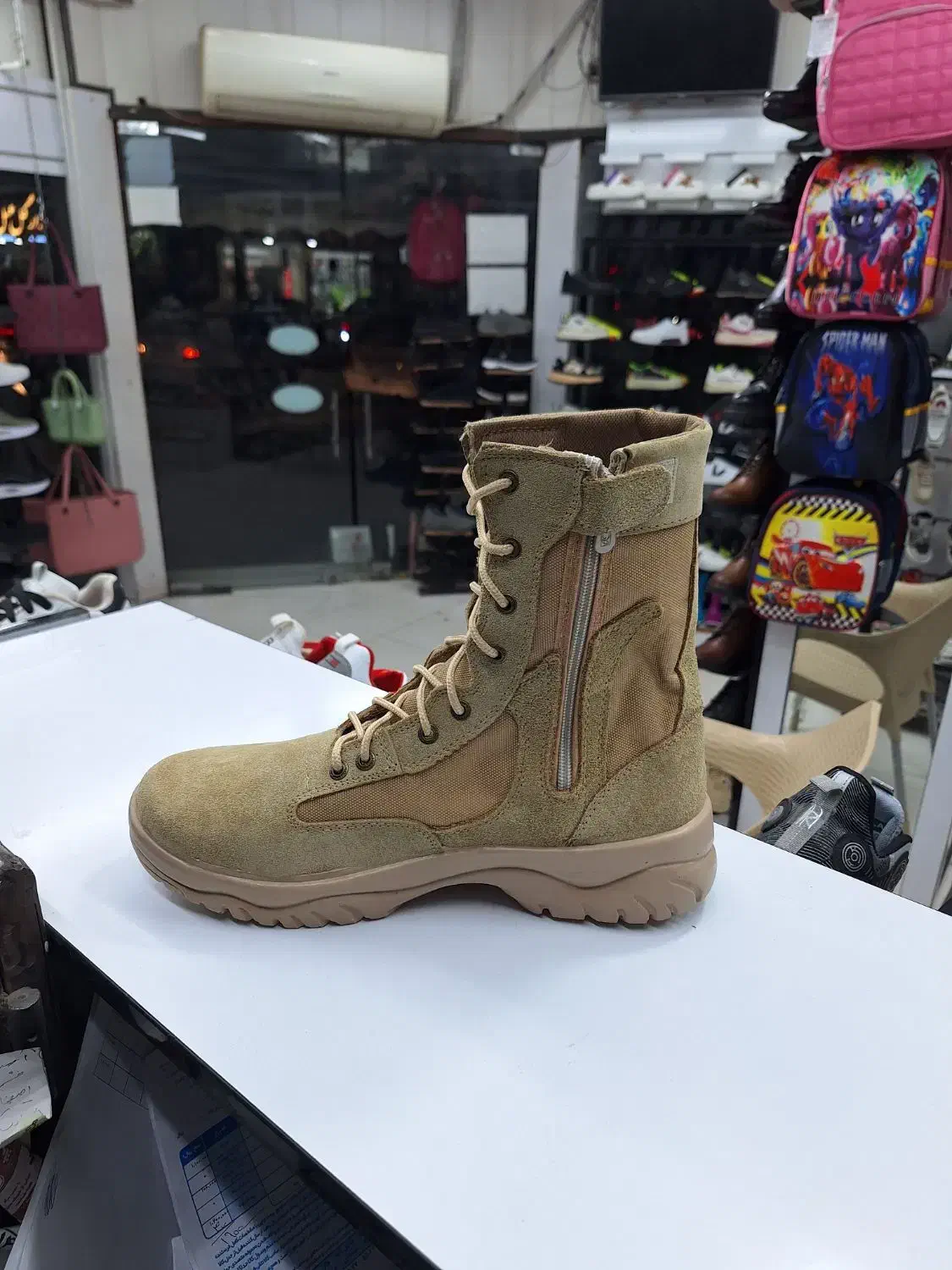 پوتین چرم جنس عالی|کیف، کفش، کمربند|علی‌آباد کتول, |دیوار