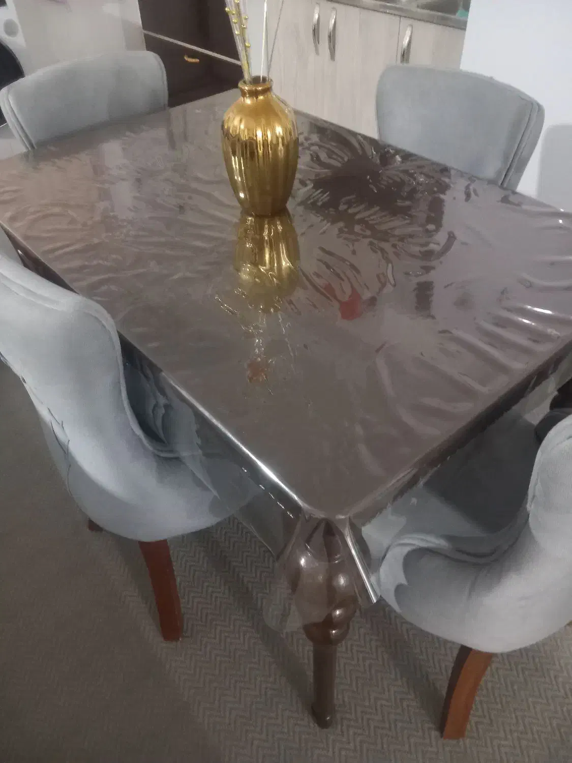 میز صندلی چهار نفر|میز و صندلی غذاخوری|یاسوج, |دیوار