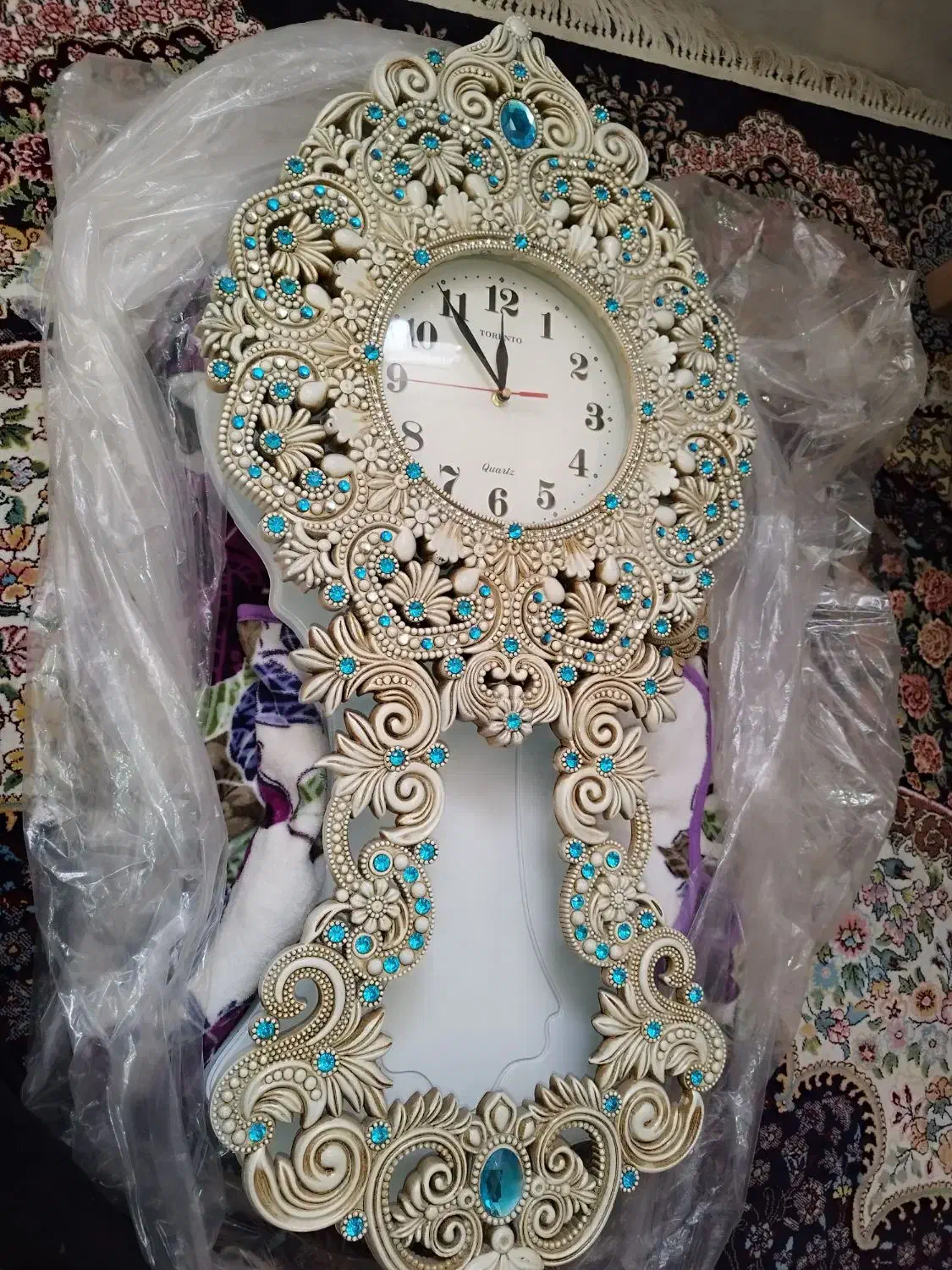 ساعت دیواری|ساعت دیواری و تزئینی|مبارکه, |دیوار