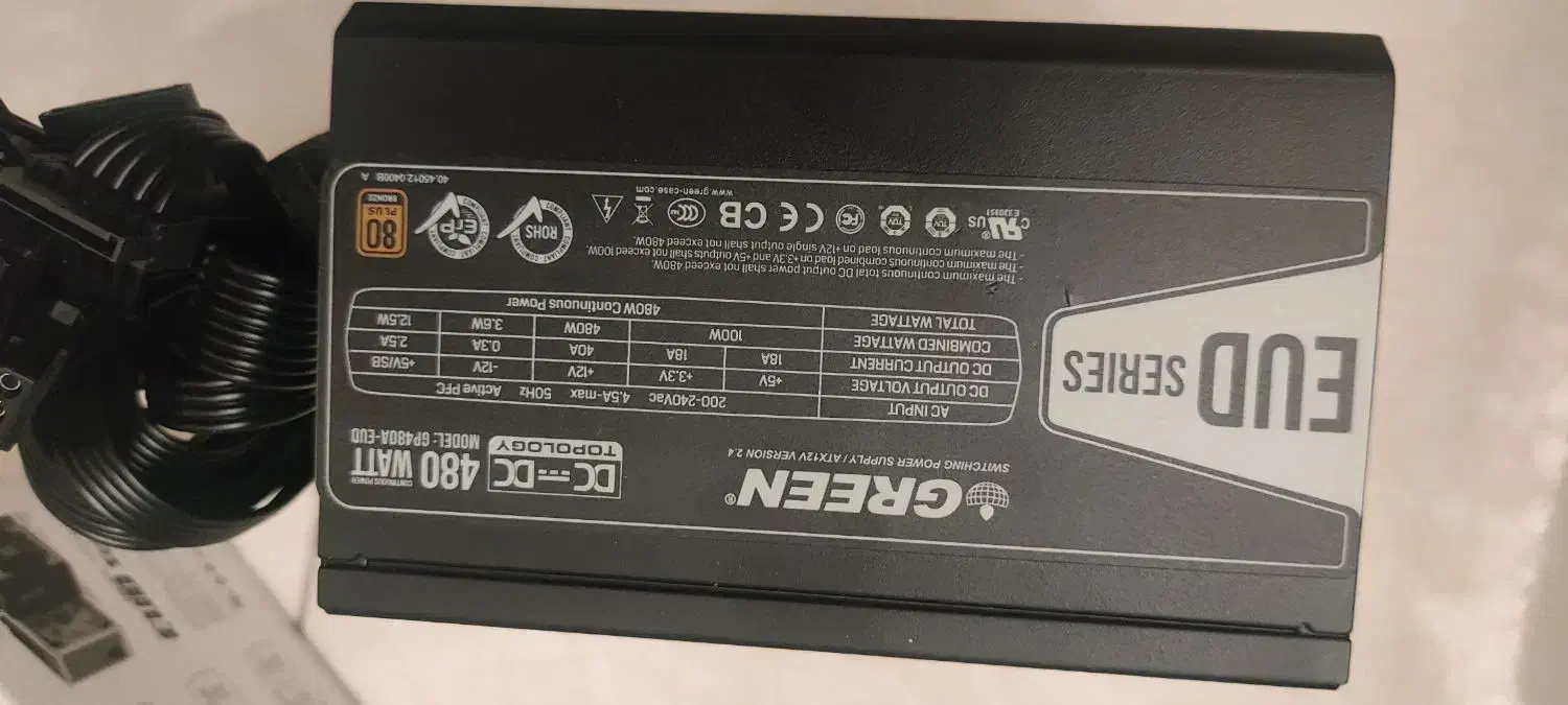 power green GP480A-EUD|قطعات و لوازم جانبی رایانه|تهران, فلاح|دیوار