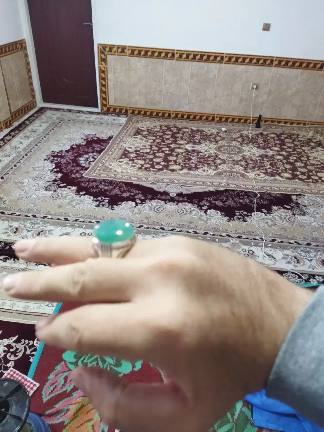 انگشتر کلکسیونی نقره قدیم|جواهرات|نورآباد, |دیوار