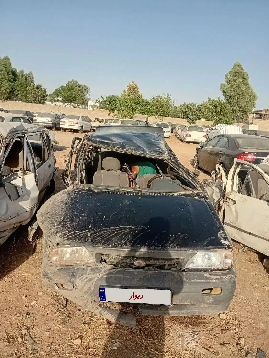 پراید تصادفی|خودرو سواری و وانت|خرمآباد, |دیوار