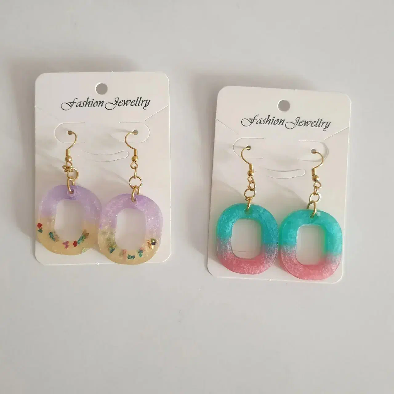 گوشواره های رزینی|زیورآلات و اکسسوری|رشت, نظری|دیوار