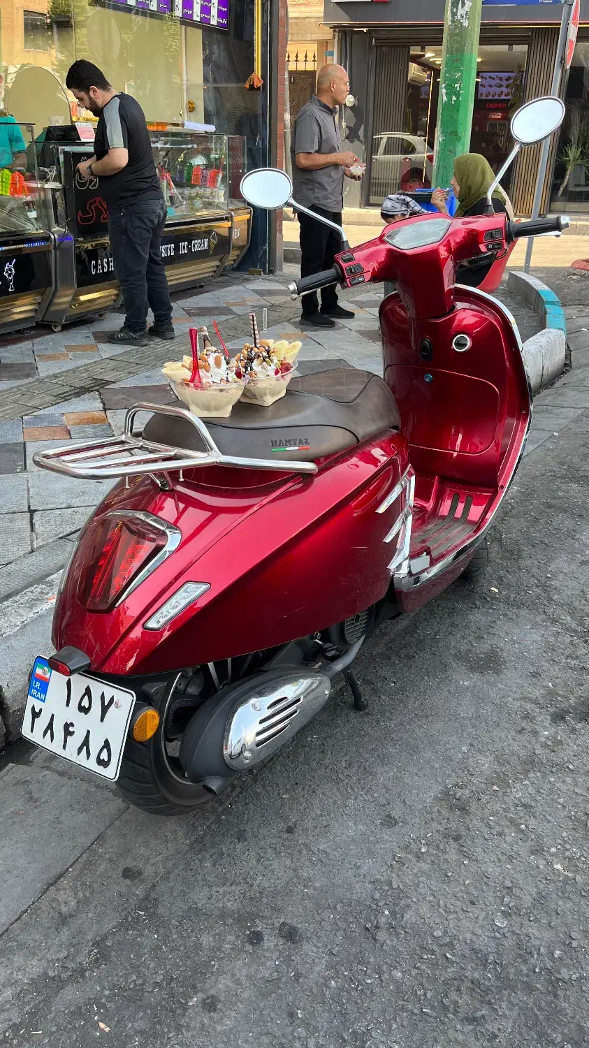 موتور طرح وسپا همتاز|موتورسیکلت|تهران, تاکسیرانی|دیوار