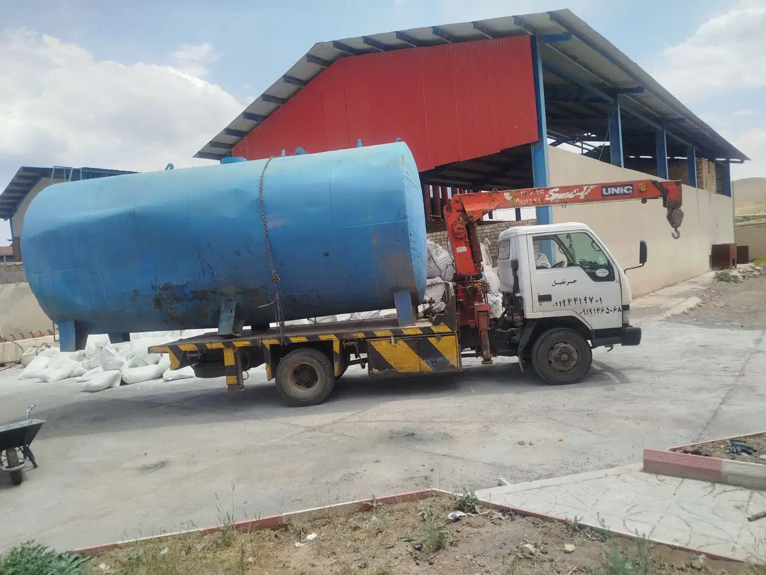 خدمات جرثقیل 3تن و7تن|خدمات حمل و نقل|زنجان, |دیوار