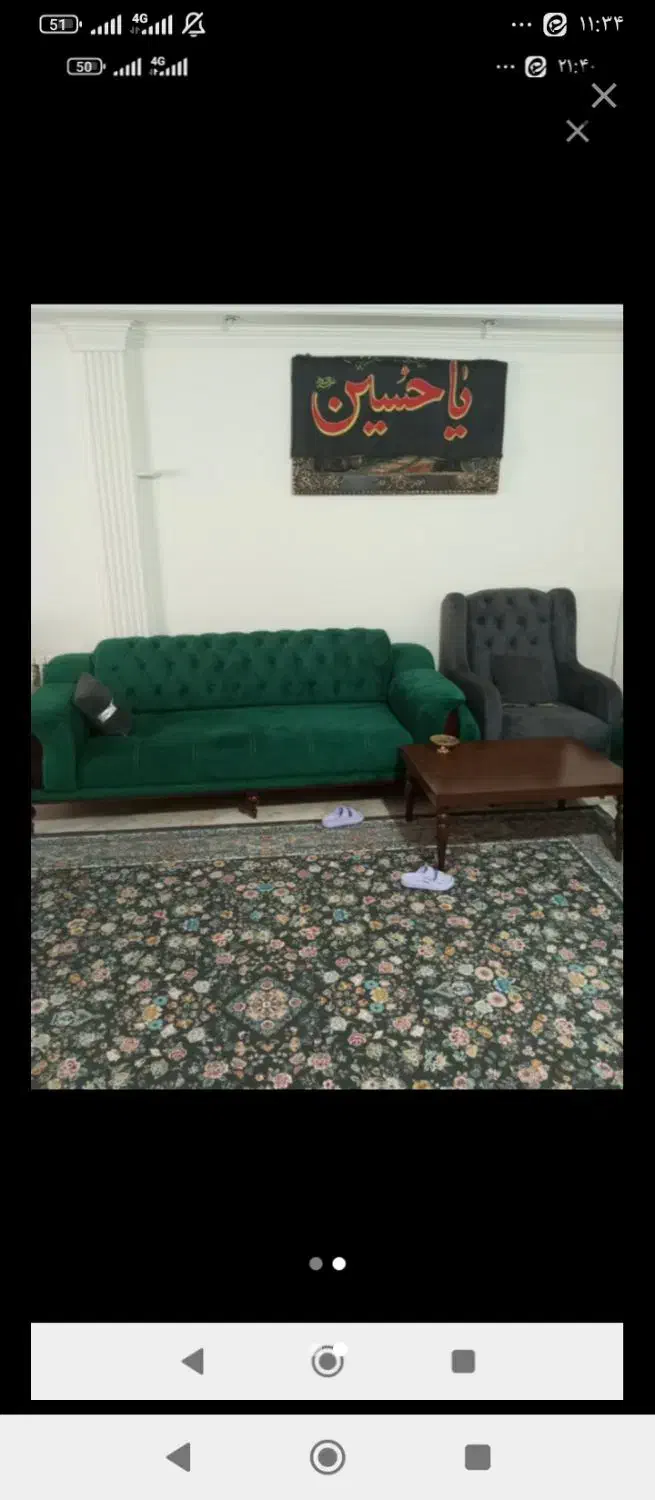 مبل هشت نفره نو|مبلمان خانگی و میز عسلی|تهران, والفجر (افسریه)|دیوار