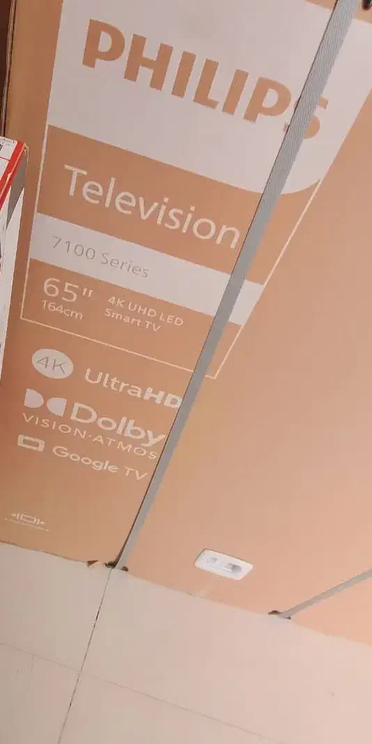 تلویزیون فیلیپس ۶۵ اینچ پلمپ|تلویزیون و پروژکتور|خرامه, |دیوار