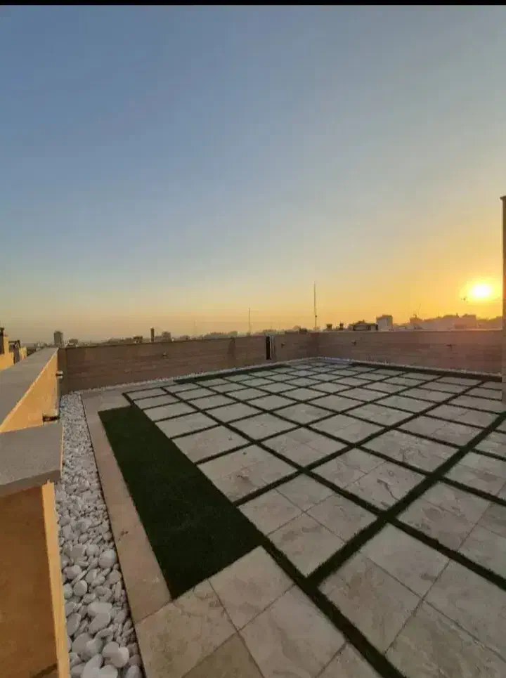 نوسازSUPER LUXURYتکواحدپرنورتراس چیدنی بیمشرف.مترو